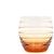 Hermès Amber Fanfare Kristall Old Fashioned Glas-Set Orange