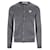 Comme Des Garcons Wollstrickjacke mit goldenem Herz-Patch Braun