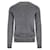 Comme Des Garcons Wollstrickjacke mit goldenem Herz-Patch Braun - Ansicht 4
