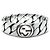 Gucci Interlocking Silver Ring