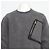 Hermès Sweatshirt aus Kaschmir-Mischung mit Ledertasche und Rundhalsausschnitt für Herren Braun - Ansicht 2