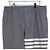 Thom Browne Mid Gray Wool Trousers with Four-Bar Stripe - view 2