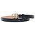 Jimmy Choo Gürtel JC Square PKR Black Light Gold Mehrfarben - Ansicht 2