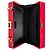 Prada Borsa a tracolla cross body trunk con catena robot in acrilico Cupid Trick Rosso - vista 12