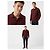 Brunello Cucinelli Strickjacke aus Kaschmir in Burgunderrot - Ansicht 4
