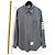 Thom Browne Front Snap Piped Wool Shirt Gray - view 2