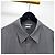 Thom Browne Front Snap Piped Wool Shirt Gray - view 7