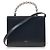 Jimmy Choo AVENUE TOPHANDLE RMA SCHWARZ LIGHT GOLD - Ansicht 3
