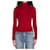 Triomphe Céline Top con collo alto ricondizionato Rosso  - vista 1