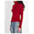Triomphe Céline Top con collo alto ricondizionato Rosso  - vista 2