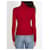 Triomphe Céline Top con collo alto ricondizionato Rosso  - vista 4