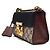 Gucci Borsa a Spalla Supreme Padlock Small Nero - vista 2