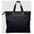 Prada Nylon-Tote-Bag Schwarz - Ansicht 9