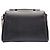 Gucci Borsa a manico superiore con logo GG Interlocking in pelle nera e catena grande Nero - vista 5