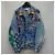 Balenciaga Oversized Denim-Jacke mit Grafikdesign Mehrfarben - Ansicht 4