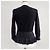 Hermès Leichter Kurzarm-Cardigan für Damen Noir Mehrfarben - Ansicht 8
