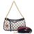 Gucci Borsa a tracolla e borsa a spalla GG Supreme Ophidia Small con catena dorata Blu - vista 10