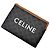 Céline Clutch Pouch Small in Canvas Triomphe Nero - vista 6