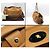 Mulberry Borsa a tracolla con catena e nappa leopardata in pelle marrone - vista 7