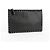 Valentino Clutch Rockstud in pelle nera - vista 2