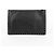 Valentino Clutch Rockstud in pelle nera - vista 4