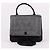 MCM Bicolor Medium Top Handle Shoulder Bag Black - view 2