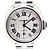 Clé de Cartier Uhr aus Stahl Silber