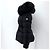Moncler Chaqueta corta acolchada para mujer Negro - vista 4