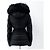 Moncler Chaqueta corta acolchada para mujer Negro - vista 6