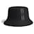 Hermès Cappello Bucket Fred a righe Nero  - vista 1