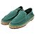 Loro Piana Baskets espadrilles en daim Seaside Walk Vert - vue 4