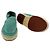 Loro Piana Baskets espadrilles en daim Seaside Walk Vert - vue 5