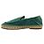 Loro Piana Baskets espadrilles en daim Seaside Walk Vert - vue 6