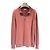 Brunello Cucinelli Cashmere-Strickpullover mit halbem Reißverschluss Koralle Pink