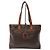 Céline Borsa Shopper Macadam Borsa a Spalla Unisex (Grado Articolo Raro) Marrone