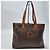 Céline Borsa Shopper Macadam Borsa a Spalla Unisex (Grado Articolo Raro) Marrone - vista 4