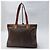 Céline Borsa Shopper Macadam Borsa a Spalla Unisex (Grado Articolo Raro) Marrone - vista 9