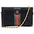 Gucci Piccola borsa a tracolla Ophidia Web in velluto nero