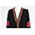 Gucci Oversized Strickjacke mit Zopfmuster Mehrfarben - Ansicht 7