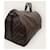 Louis Vuitton Tracolla Keepall Monogram Macassar Marrone  - vista 3