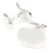 Tiffany & Co Gemelli Elsa Peretti Empty Design in argento sterling - vista 3