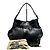 Burberry Borsa hobo in pelle marrone scuro, borsa a tracolla
