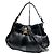 Burberry Borsa hobo in pelle marrone scuro, borsa a tracolla - vista 2