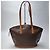 Céline Bolsa de ombro Macadam em formato de leque Marrom - vista 11