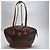 Céline Bolsa de ombro Macadam em formato de leque Marrom - vista 3