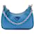 Prada Mini borsa a tracolla in nylon Blu