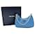 Prada Mini borsa a tracolla in nylon Blu - vista 8
