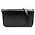 Céline Borsa a tracolla in pelle nera Nero
