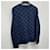 Louis Vuitton Monogramm-Strick Blau  - Ansicht 7