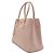 Prada Borsa Tote e Borsa a Spalla Saffiano Lux Rosa - vista 2
